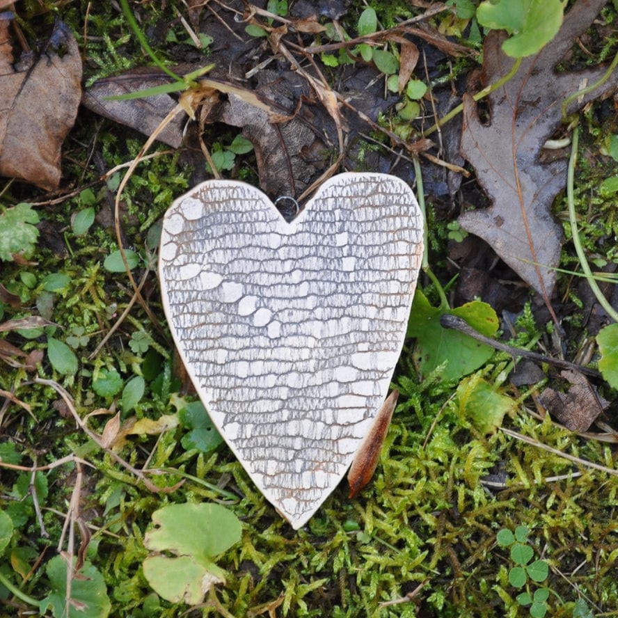 Clay Fossils Clay Fossils Sunshine Handmade Pottery Heart Memento - Little Miss Muffin Children & Home