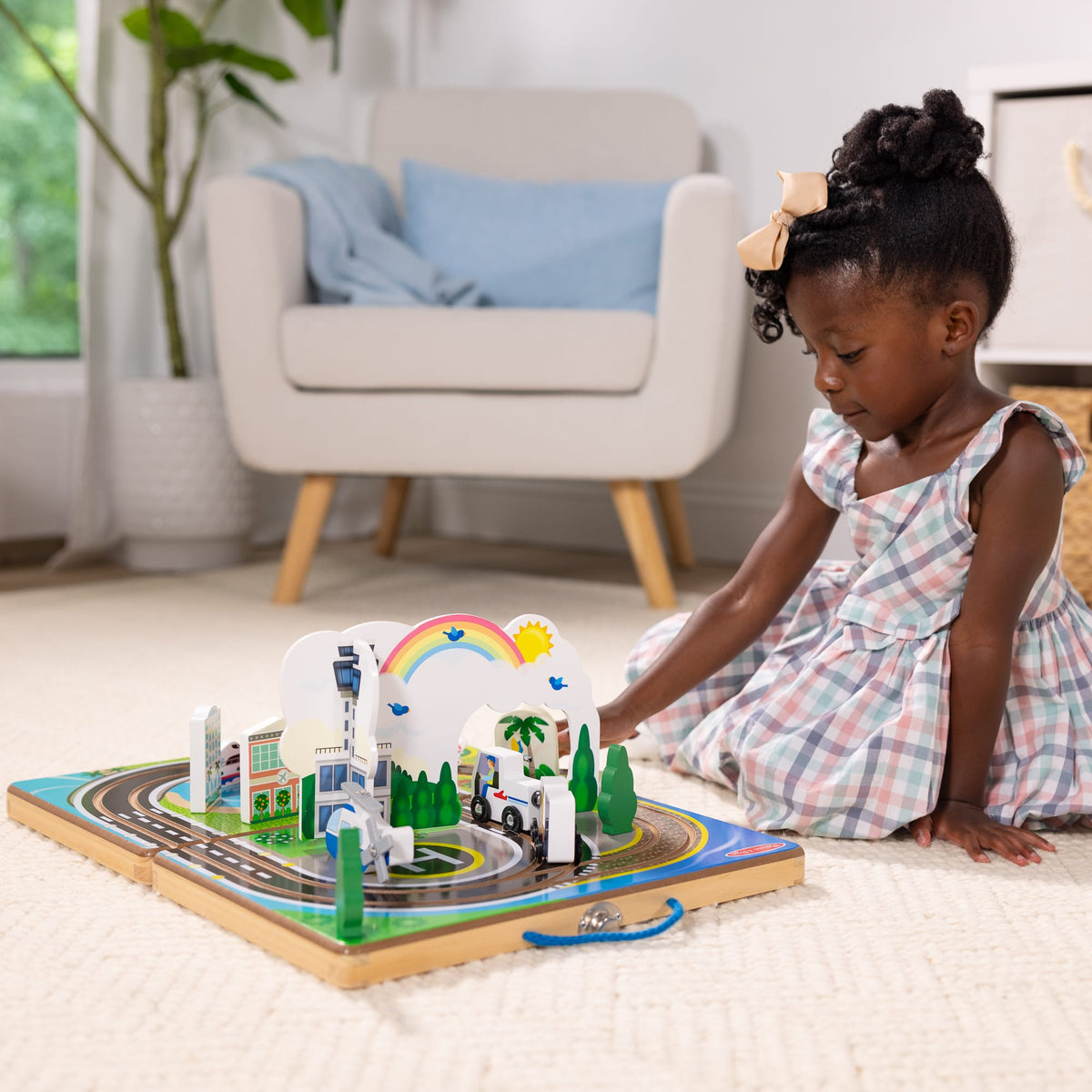 Melissa & Doug Take Along Airport - Little Miss Muffin Children & Home