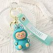 Auraquise Labubu 2nd Gen Silicone Cute Cartoon Charm Keychain, 6 Styles Available - Little Miss Muffin Children & Home
