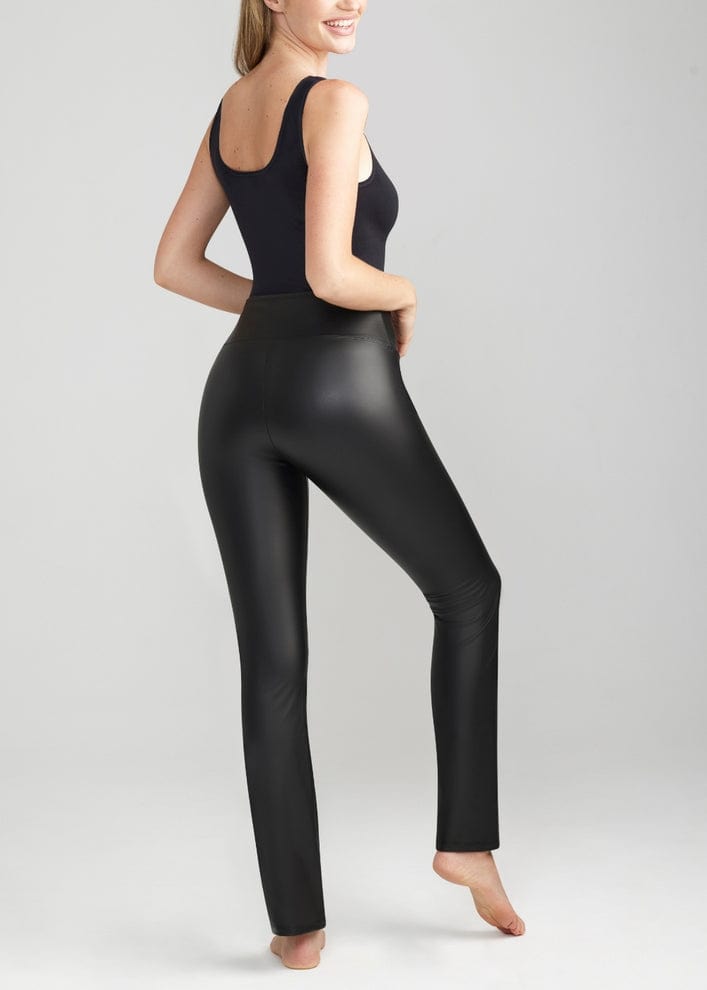Yummie Yummie Faux Leather Shaping Bootcut Legging - Little Miss Muffin Children & Home