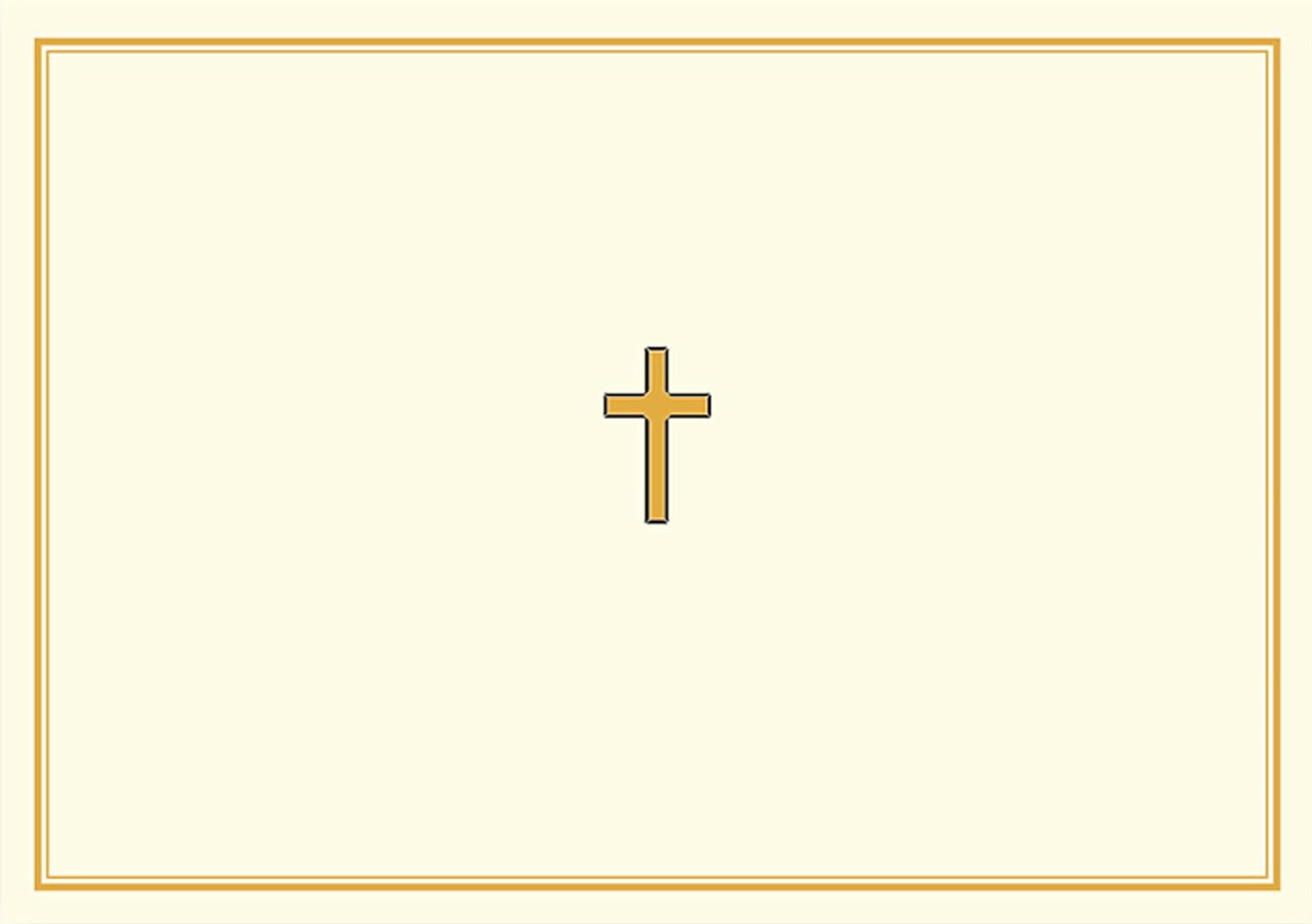 Peter Pauper Press Peter Pauper Press Gold Cross Note Cards - Little Miss Muffin Children & Home