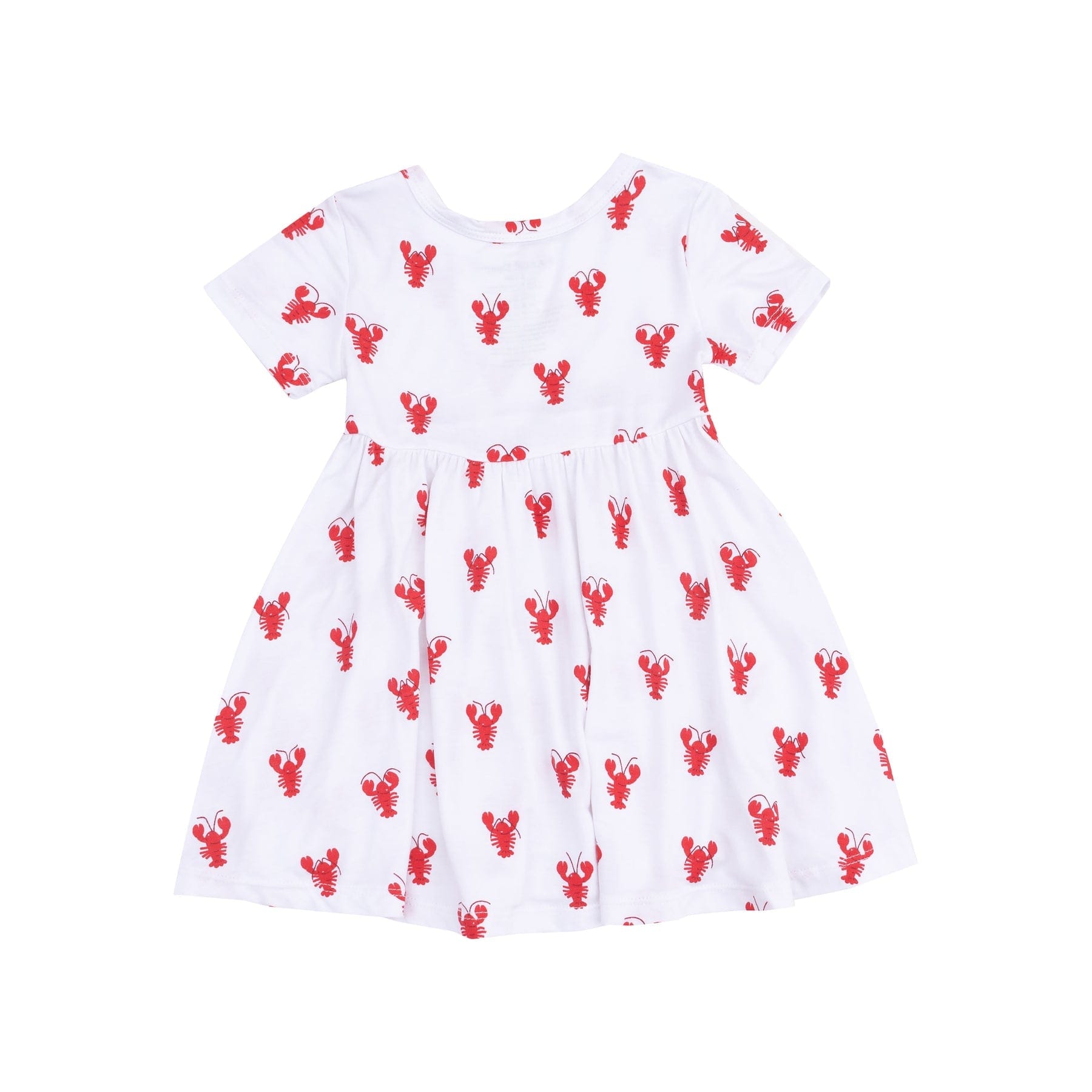 Angel Dear Angel Dear Lobster Bamboo Short Sleeve Twirly Dress - Little Miss Muffin Children & Home