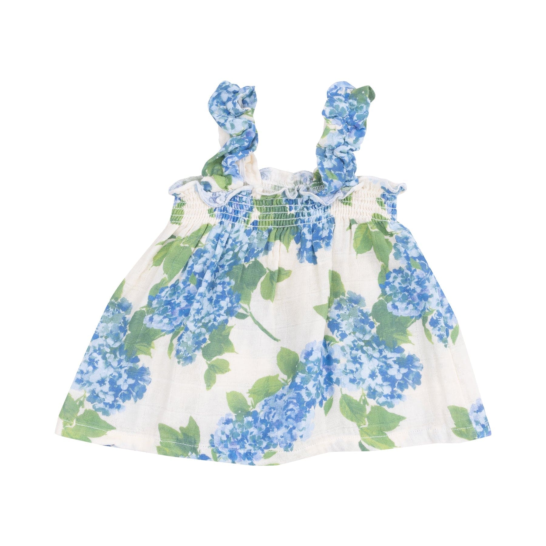 Angel Dear Angel Dear Watercolor Hydrangeas Ruffly Strap Top and Bloomer Set - Little Miss Muffin Children & Home
