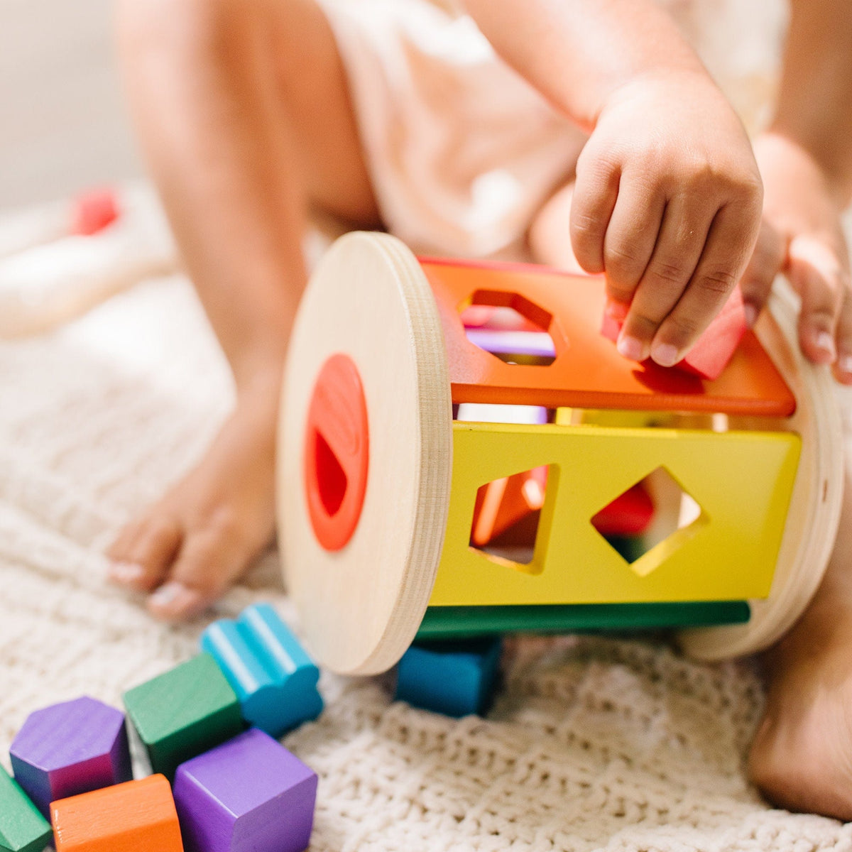Melissa & Doug Melissa & Doug Match & Roll Shape Sorter - Little Miss Muffin Children & Home
