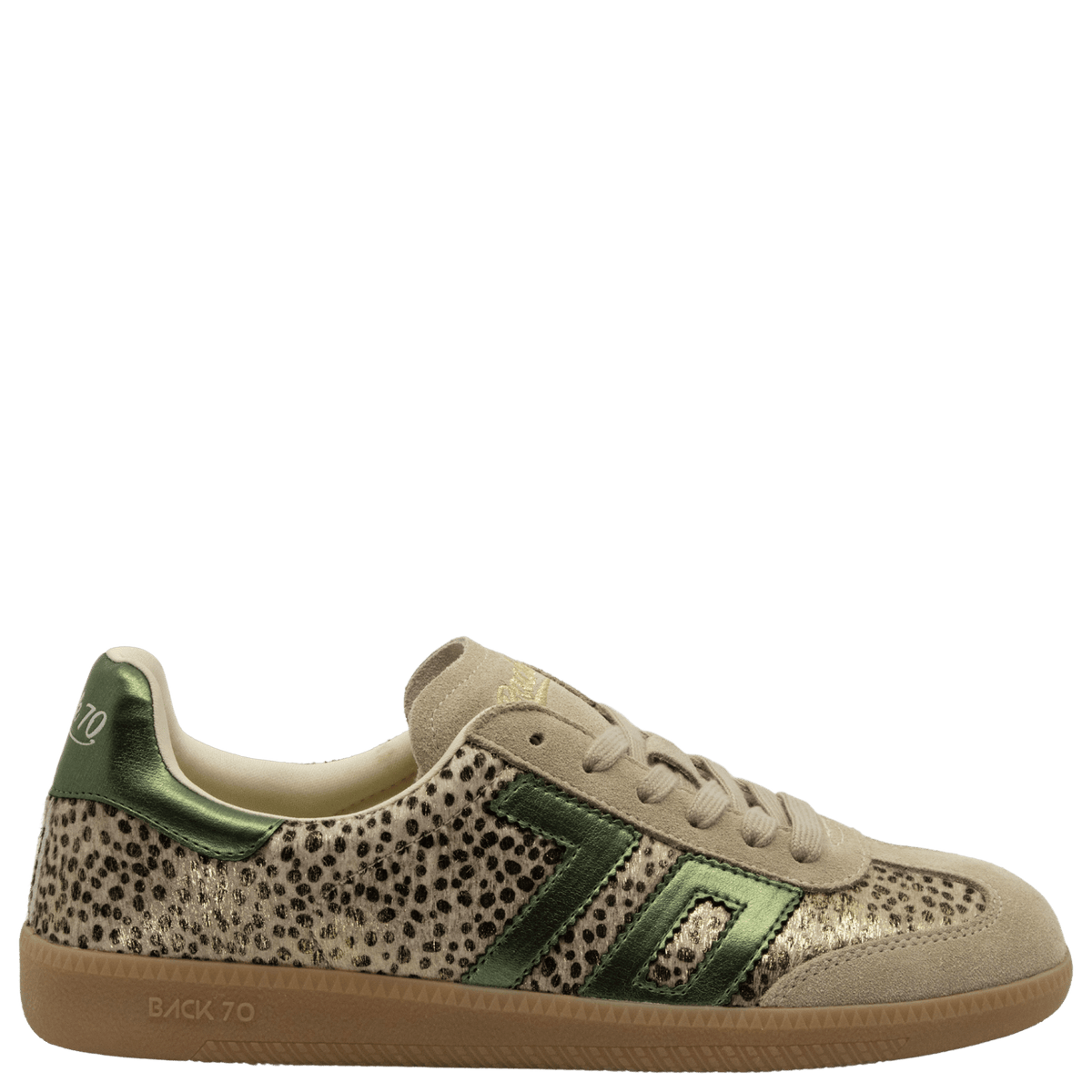 Cloud W26 Sneakers in Pois Gold Forest