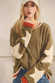 Ive Vintage Star Patch Pullover - Little Miss Muffin Children & Home
