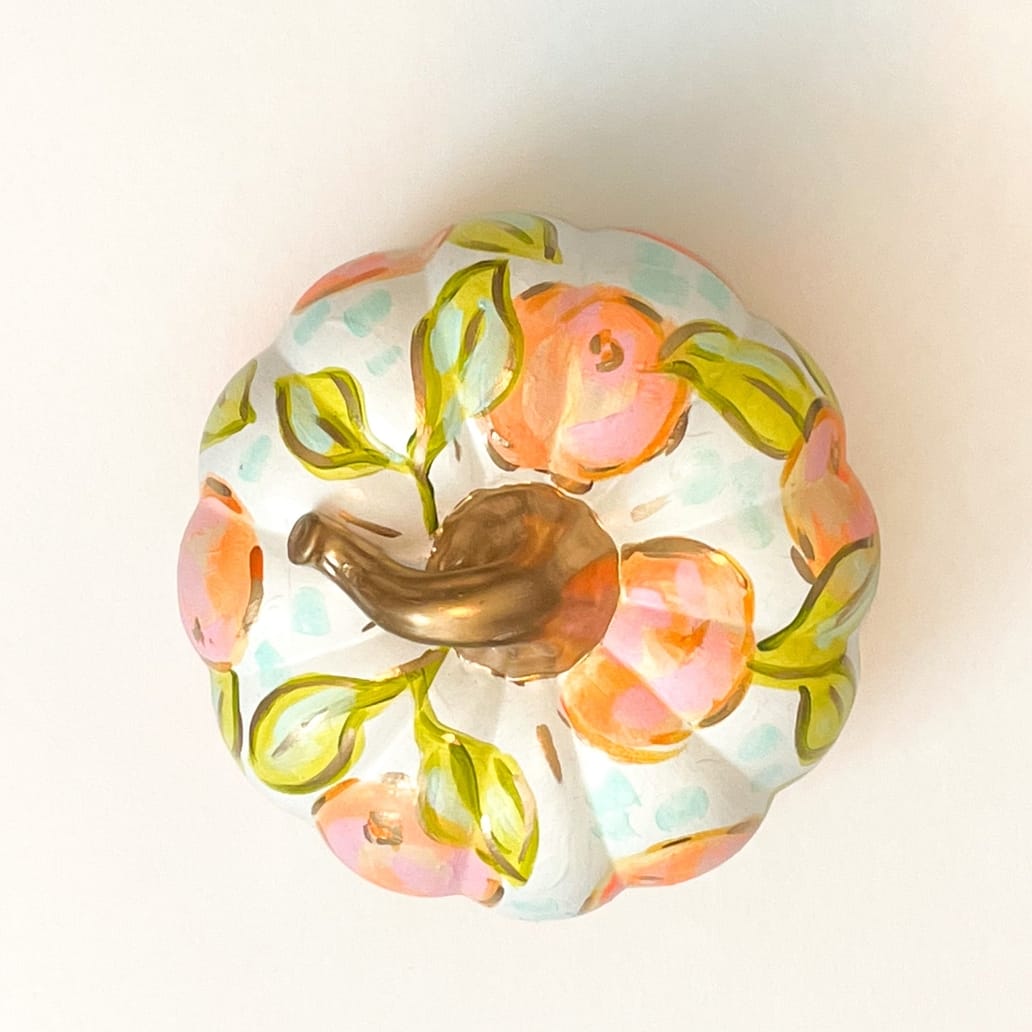 Jessica Reynolds Art Large Citrus Pumpkin - Little Miss Muffin Children & Home