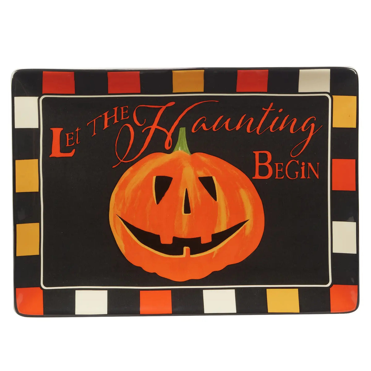 Certified International Spooky Halloween Rectangular Platter - Little Miss Muffin Children & Home