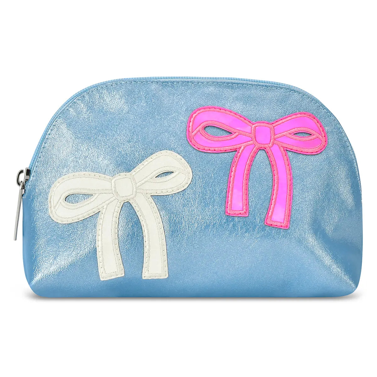 iScream Patched Bow Oval Cosmetic Bag - Little Miss Muffin Children & Home