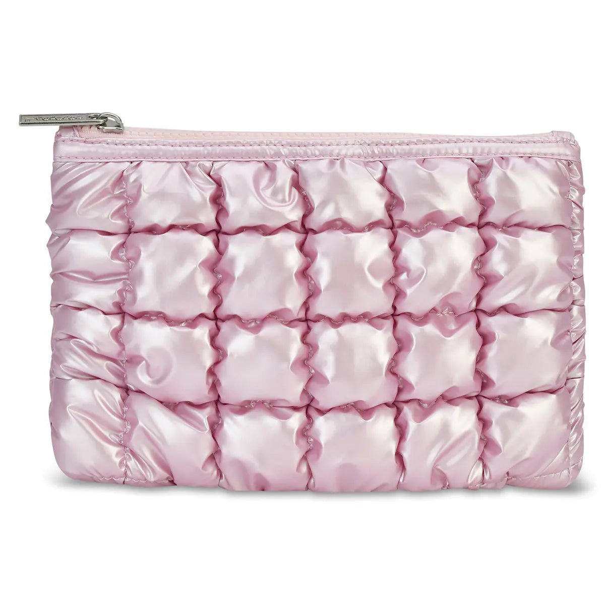 Icy Rose Puffer Pouch