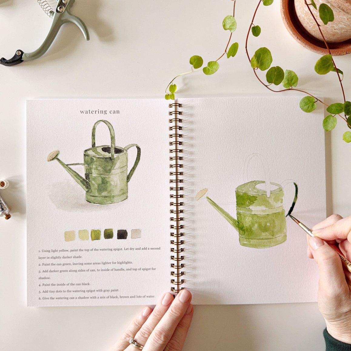 Emily Lex Studio Emily Lex Studio Garden Watercolor Workbook - Little Miss Muffin Children & Home