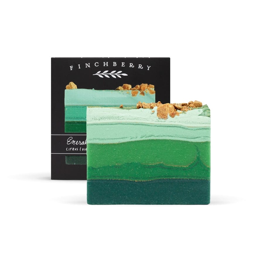 FinchBerry FinchBerry Emerald Citrus Violet Scented Nourishing Beauty Boxed Soap - Little Miss Muffin Children & Home