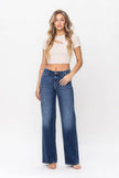 Flying Monkey Flying Monkey High Rise Loose Fit Jeans - Little Miss Muffin Children & Home