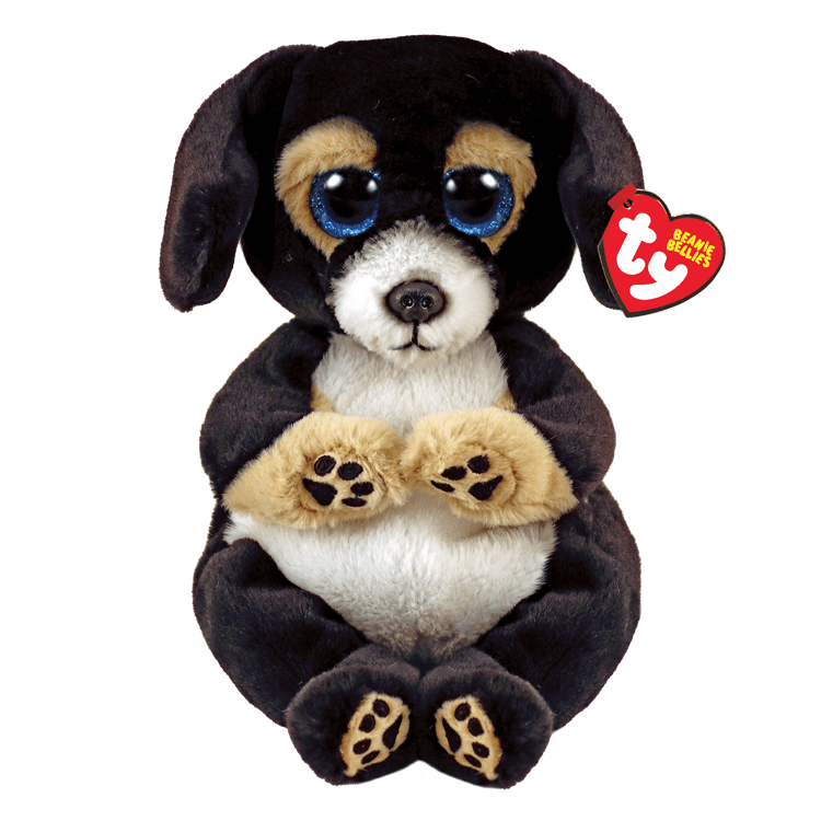 Ty Inc Beanie Bellie Ranger the Black Dog - Little Miss Muffin Children & Home
