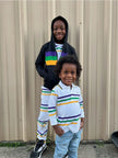 Mardi Gras Creations Mardi Gras Creations White Infinity Toddler Long Sleeve - Little Miss Muffin Children & Home