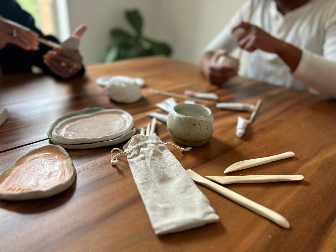 Breathe People Breathe People Meditative Art Clay Kit + Self-Care Meditations and Projects - Little Miss Muffin Children & Home