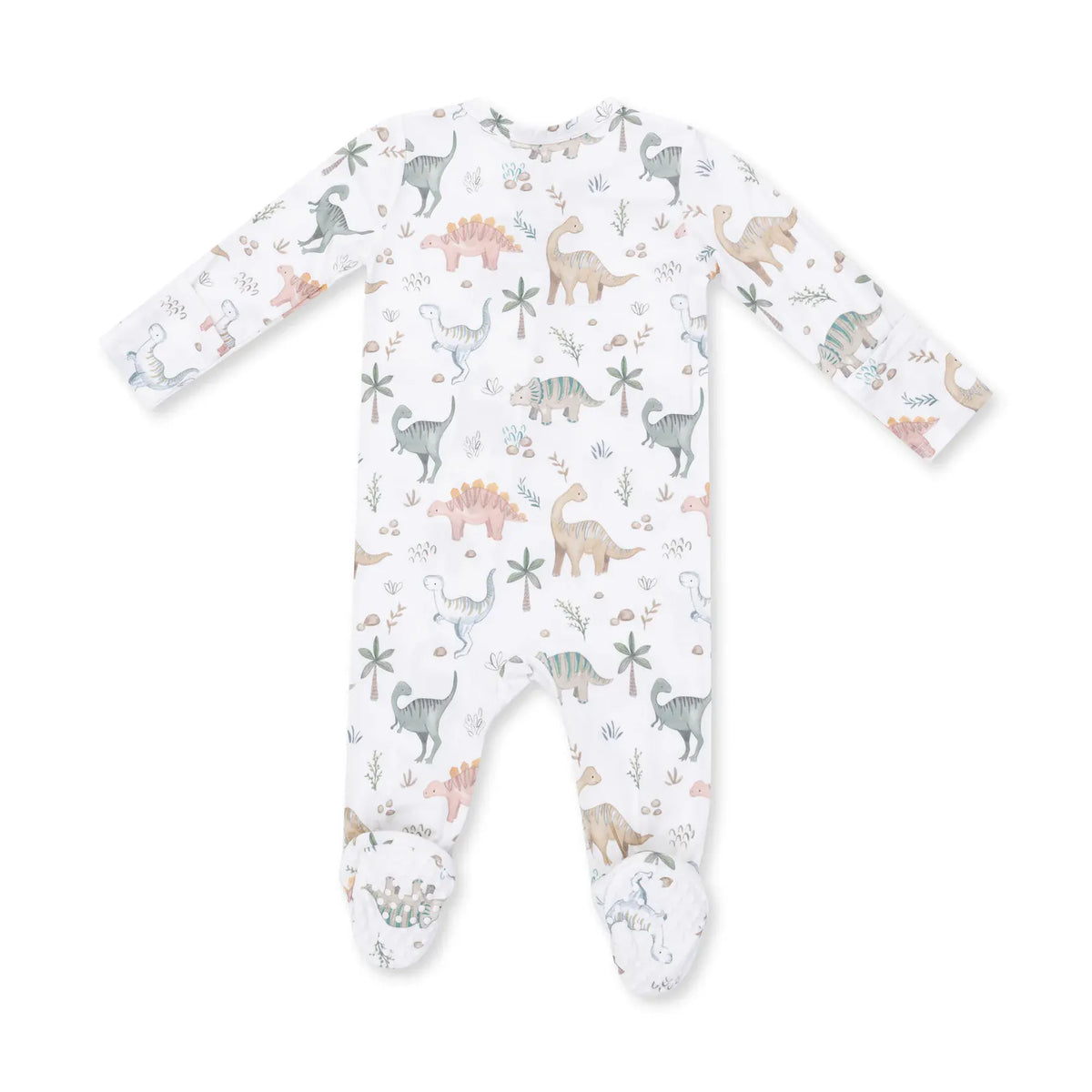 Angel Dear Sweet Baby Dinos 2 Way Zipper Footie - Little Miss Muffin Children & Home