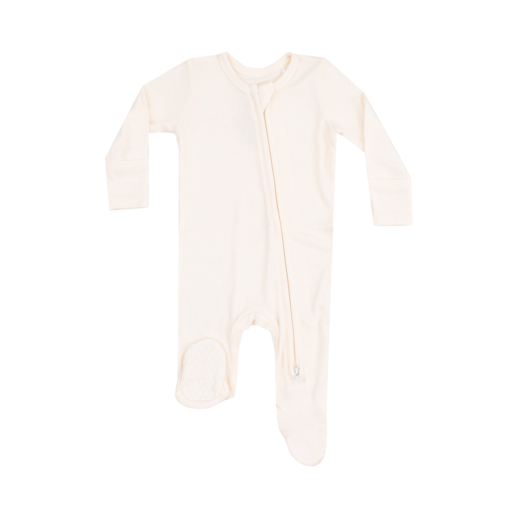 Angel Dear Angel Dear Solid Sugar Swizzle 2 Way Zipper Footie - Little Miss Muffin Children & Home