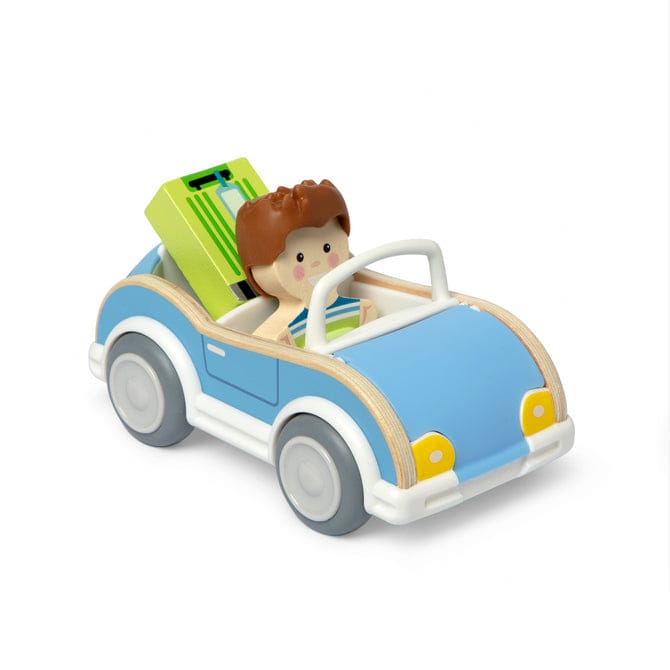 Melissa & Doug Cheery Lane Blue Car & Boy Play Figure - Little Miss Muffin Children & Home