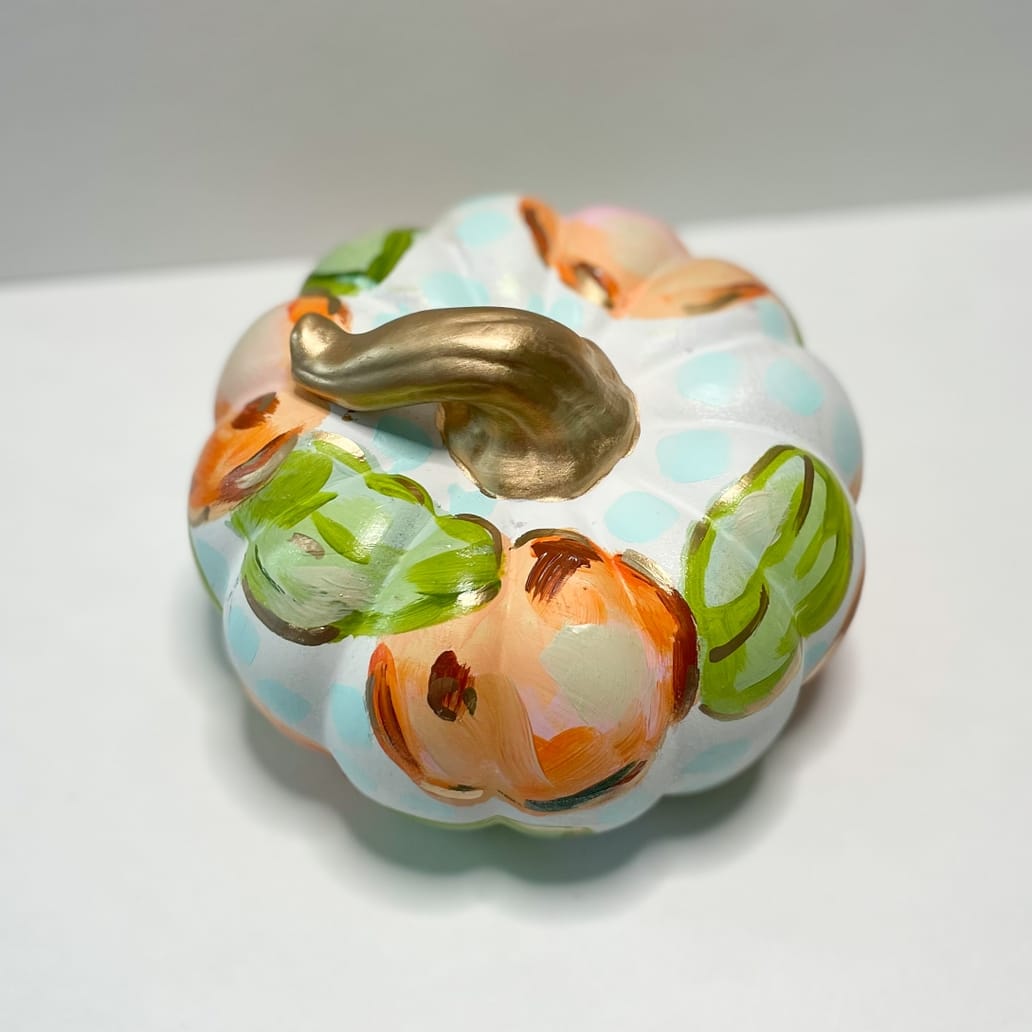 Jessica Reynolds Art Squatty Oranges Small Pumpkin - Little Miss Muffin Children & Home