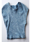 Fashion Week Fashion Week Betty Mineral Wash Crop Top - Little Miss Muffin Children & Home