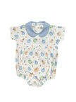 boys blue collared pumpkin bubble