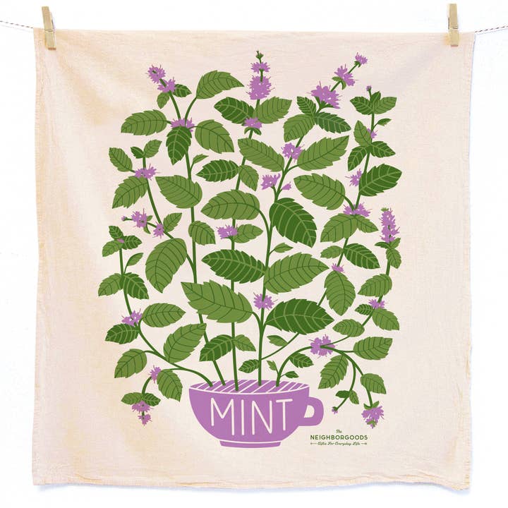 I Lilac Purple Tea Towel Gift Set