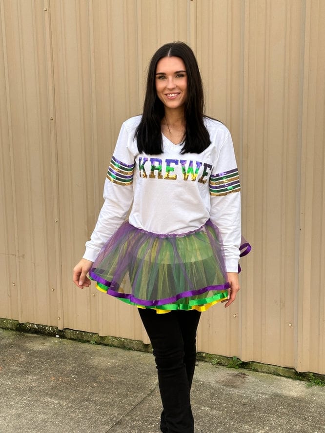 Mardi Gras Creations Mardi Gras Creations Tutu Purple, Green, and Gold Youth - Little Miss Muffin Children & Home