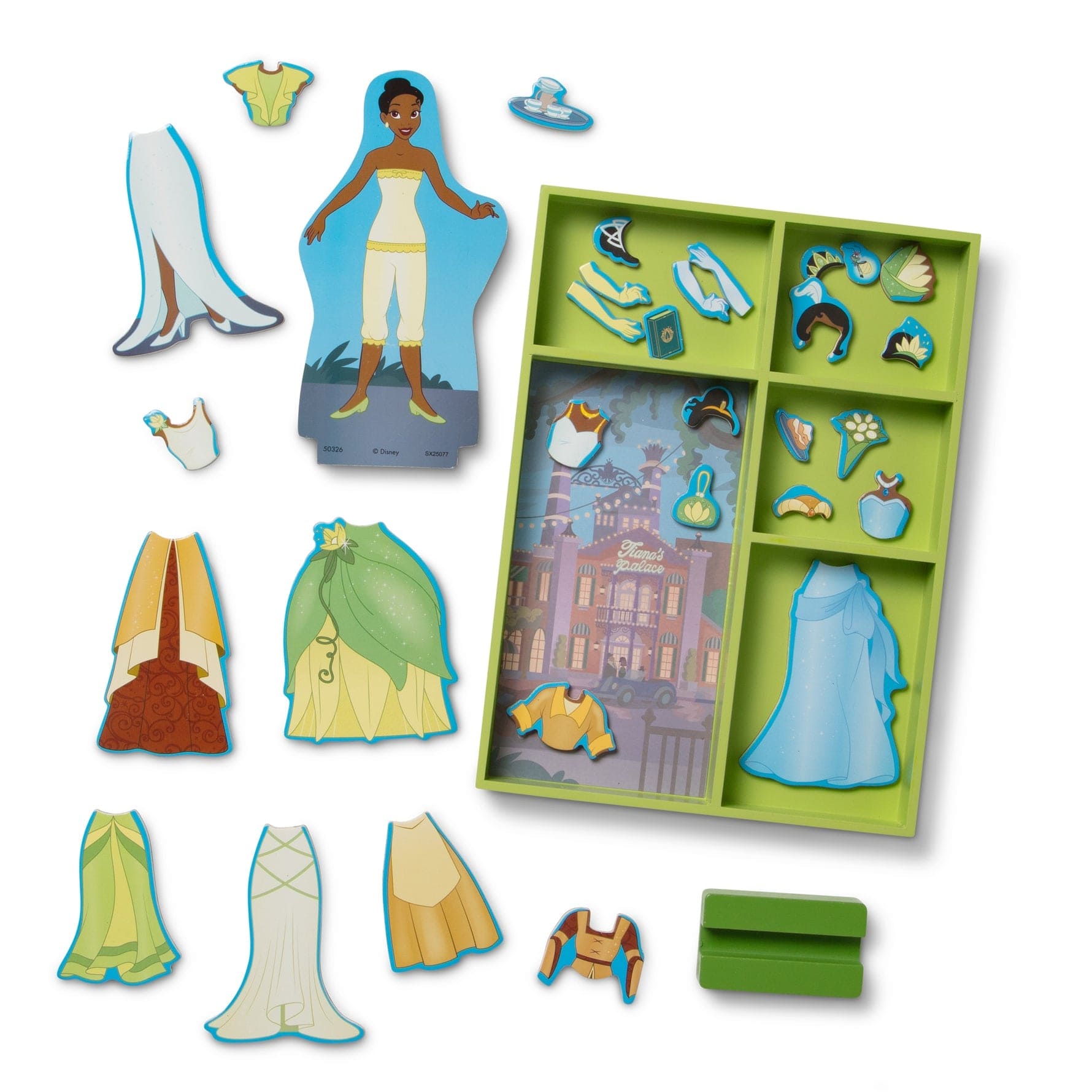Melissa & Doug Disney Magnetic Dress Up Tiana - Little Miss Muffin Children & Home