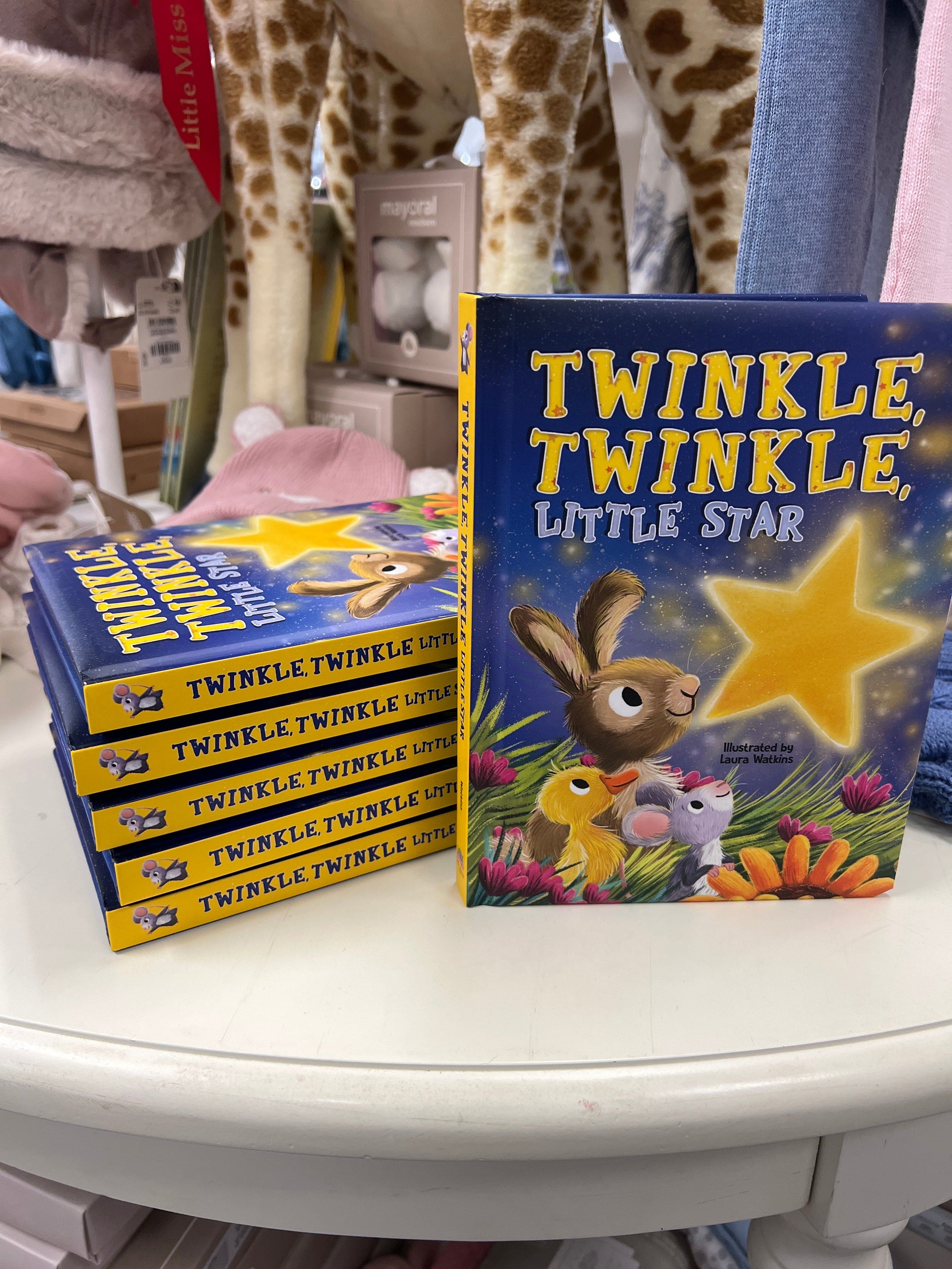 Little Hippo Books Twinkle, Twinkle, Little Star- Children's Padded Board Book - Little Miss Muffin Children & Home