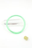 Single Rainbow Thai Buddhist Temple Bracelet, Mantra Bangle, Spearmint