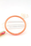 Single Rainbow Thai Buddhist Temple Bracelet, Mantra Bangle, Ginger