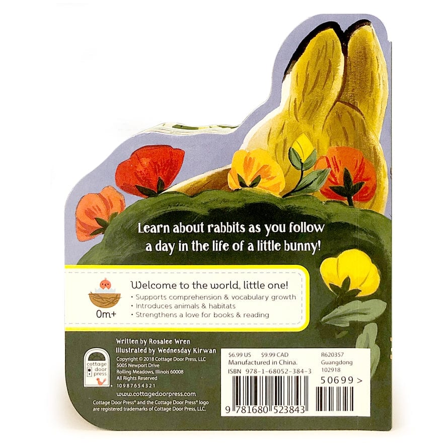 Cottage Door Press A Little Bunny Shaped Board Book - Little Miss Muffin Children & Home