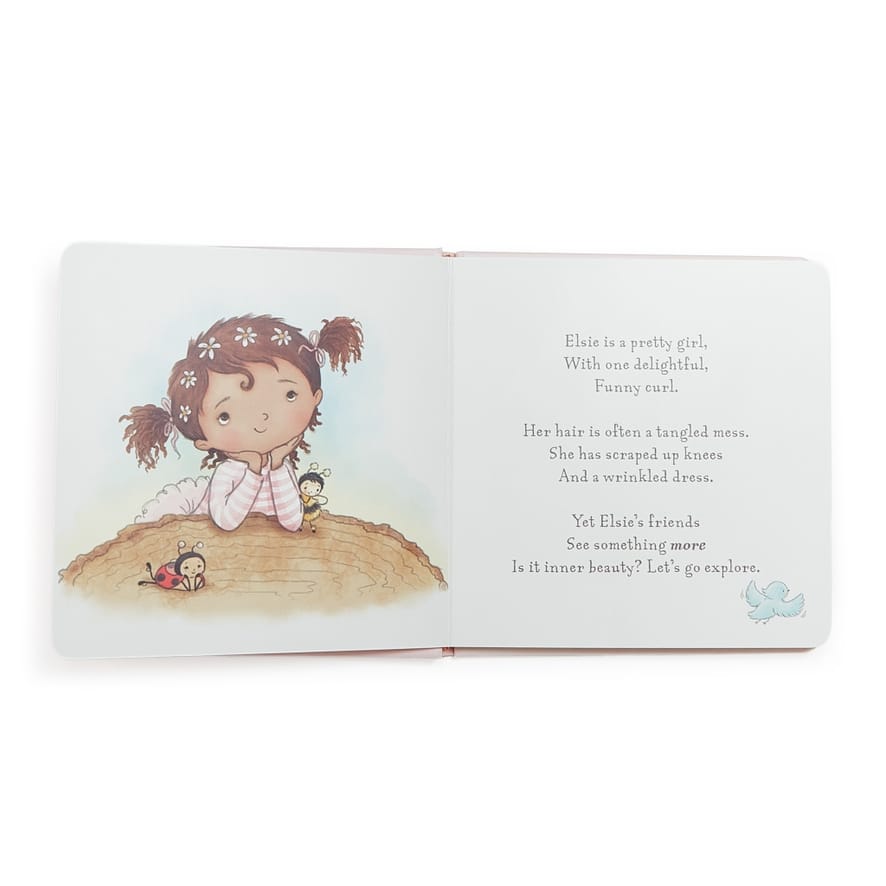 Brown Hair A Pretty Girl Board Book by Bunnies by the Bay