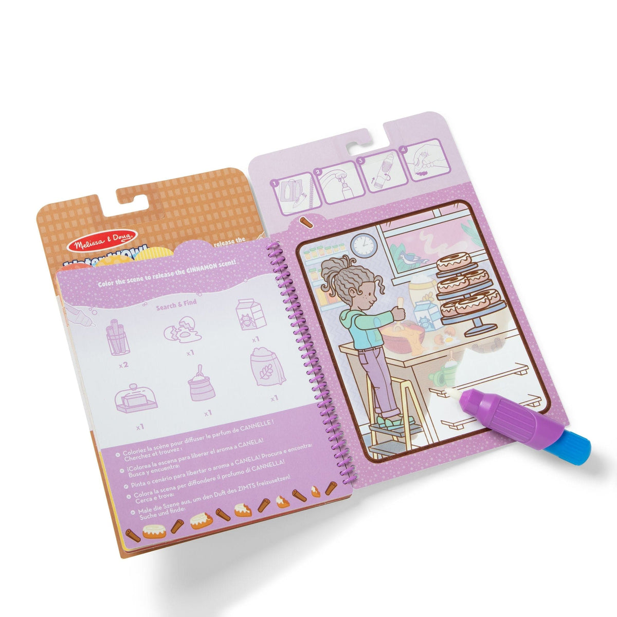 Melissa & Doug Melissa & Doug Water WOW! Treat Scented Pad - Little Miss Muffin Children & Home