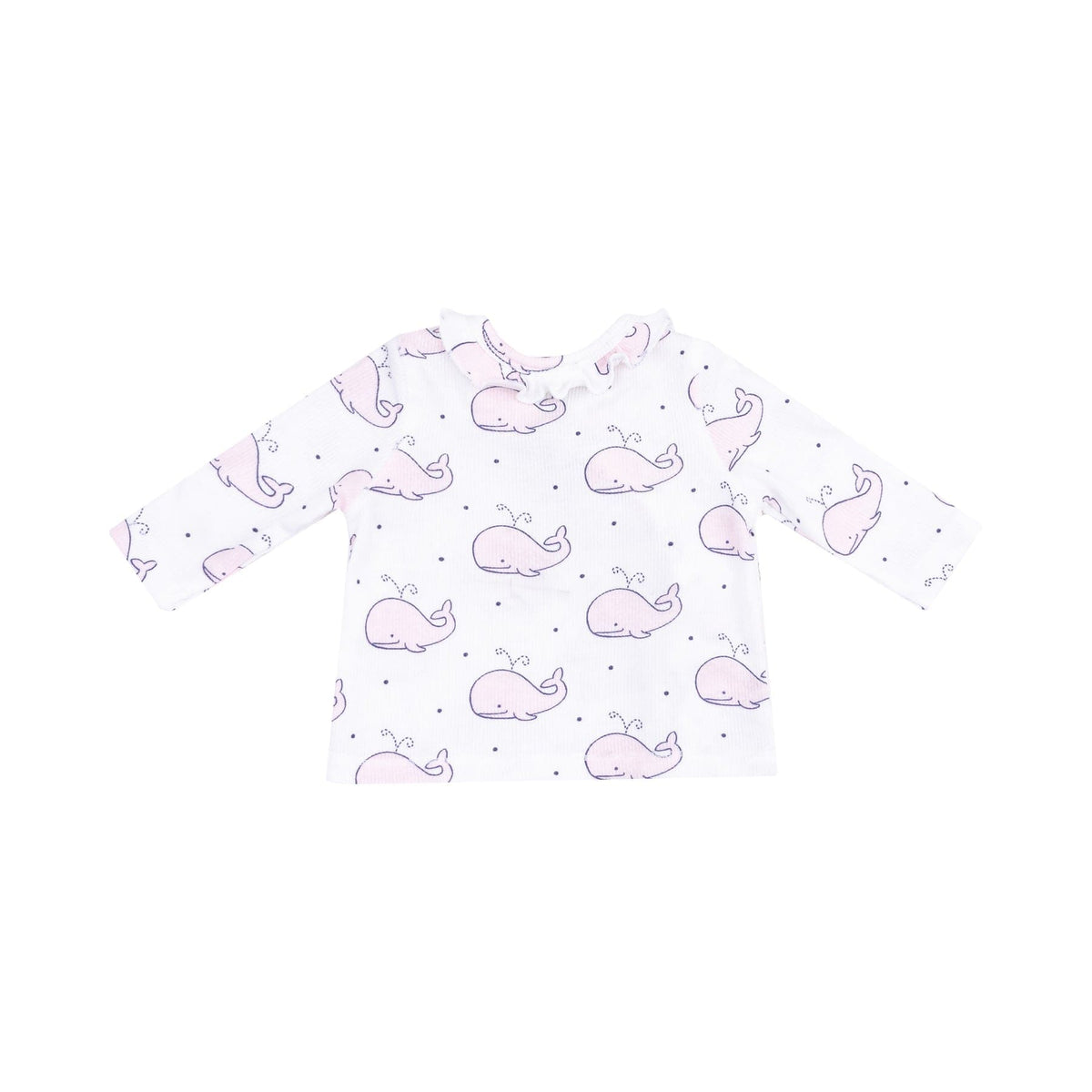 Angel Dear Angel Dear Bubbly Whale Pink Take Me Home Set With Roll Over Cuff Pant - Little Miss Muffin Children & Home