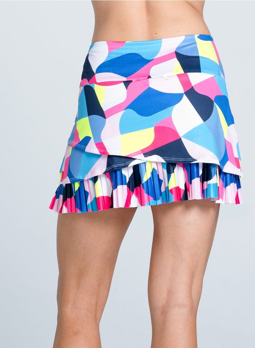 Lucky In Love Lucky in Love Women's Paddle Groove Pickleball Skirt 14.5" - Multi - Little Miss Muffin Children & Home