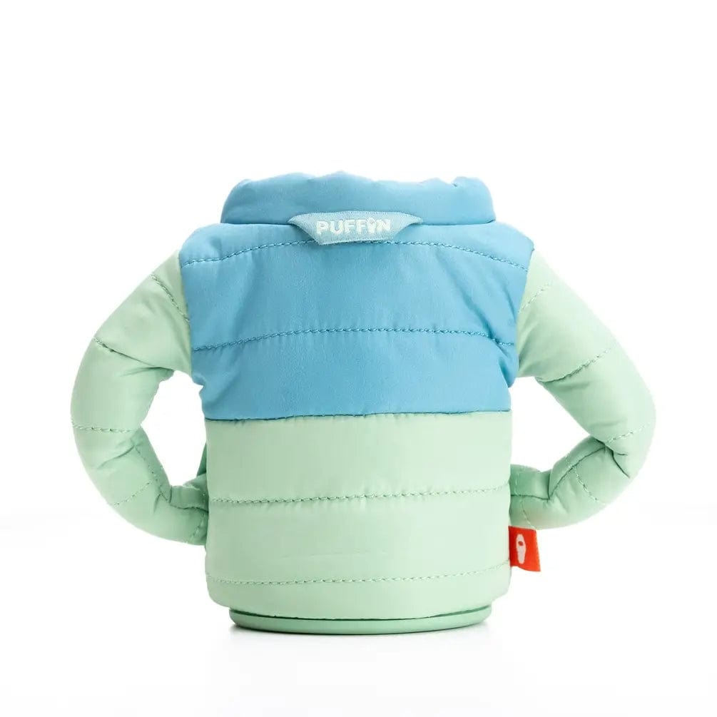 Puffin Drinkwear The Puffy Insulated 12oz Can Cooler -Seafoam & Crater Blue - Little Miss Muffin Children & Home