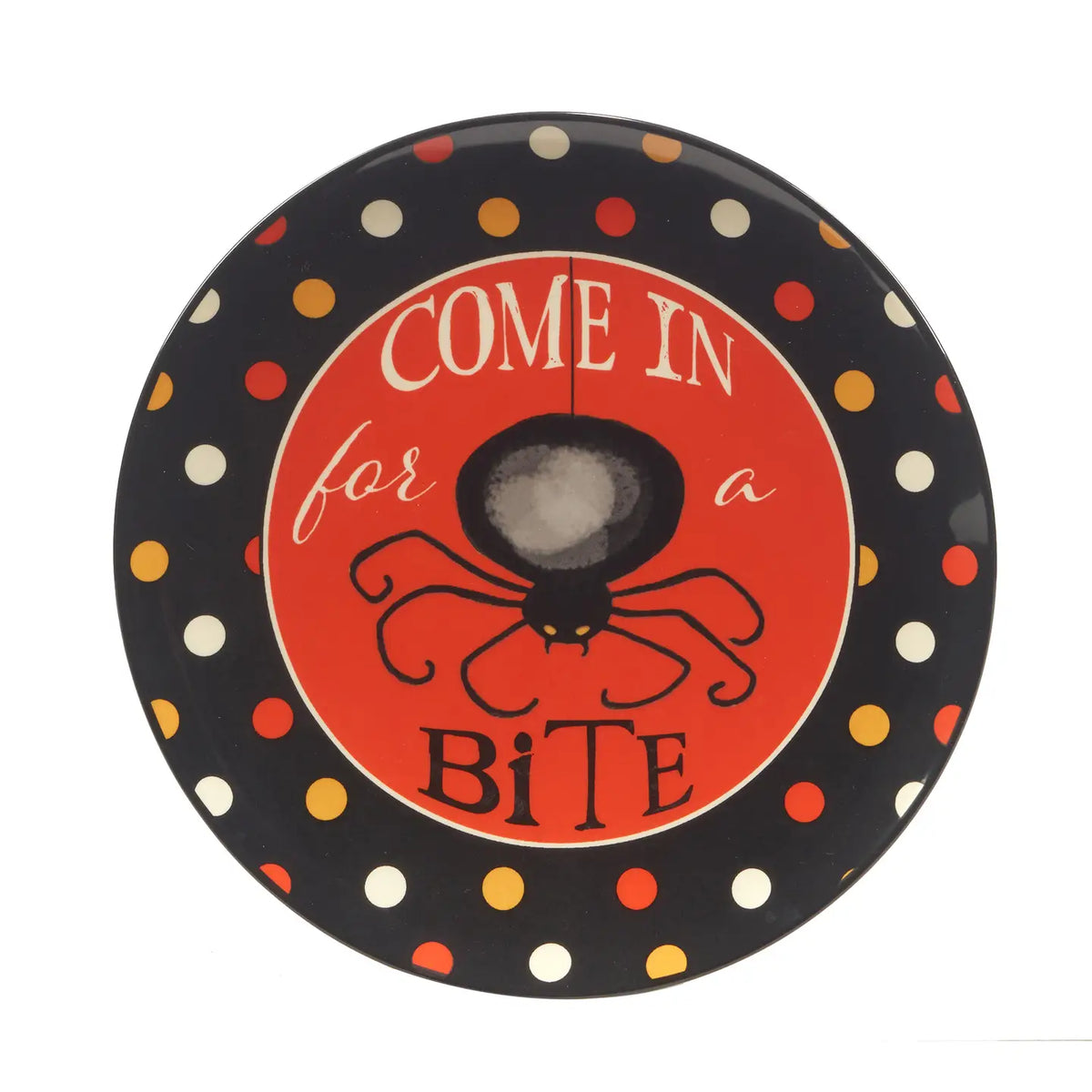 Certified International Spooky Halloween 8.5" Dessert Plate, 4 Available Styles - Little Miss Muffin Children & Home