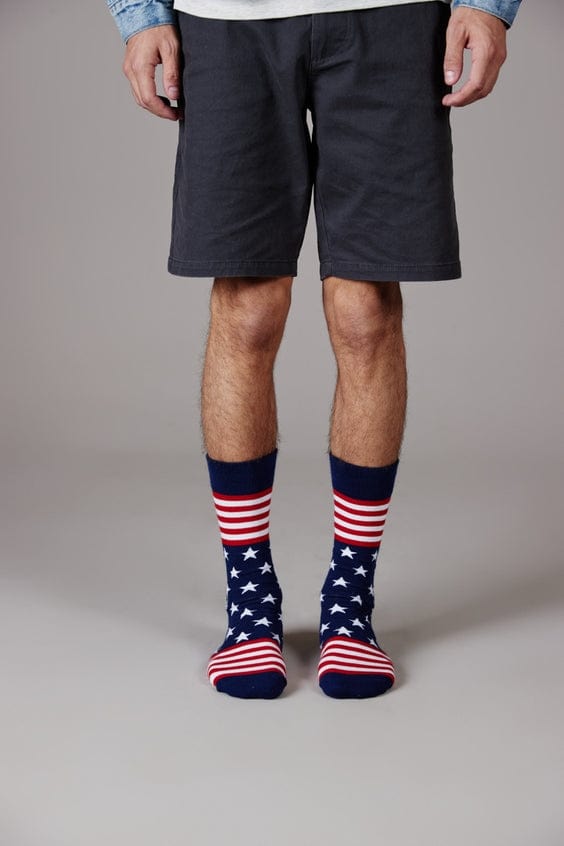 Bonfolk USA Stars and Stripes Cotton Socks - Little Miss Muffin Children & Home