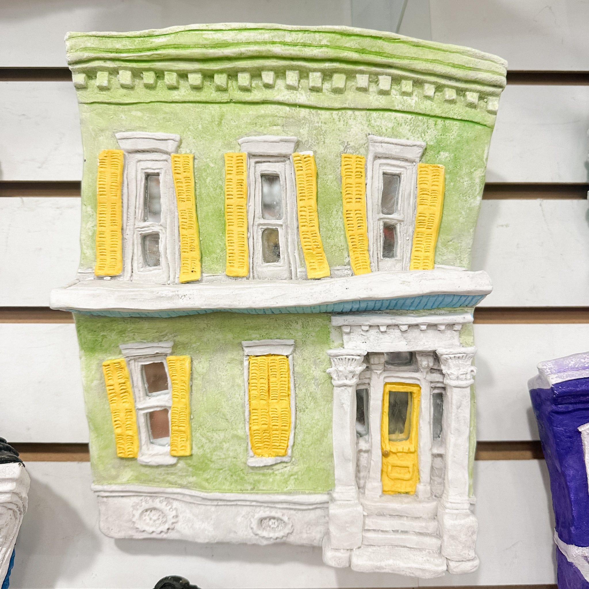 Tamar Taylor French Quarter Two-Story Shotgun House, Multiple Colors - Little Miss Muffin Children & Home