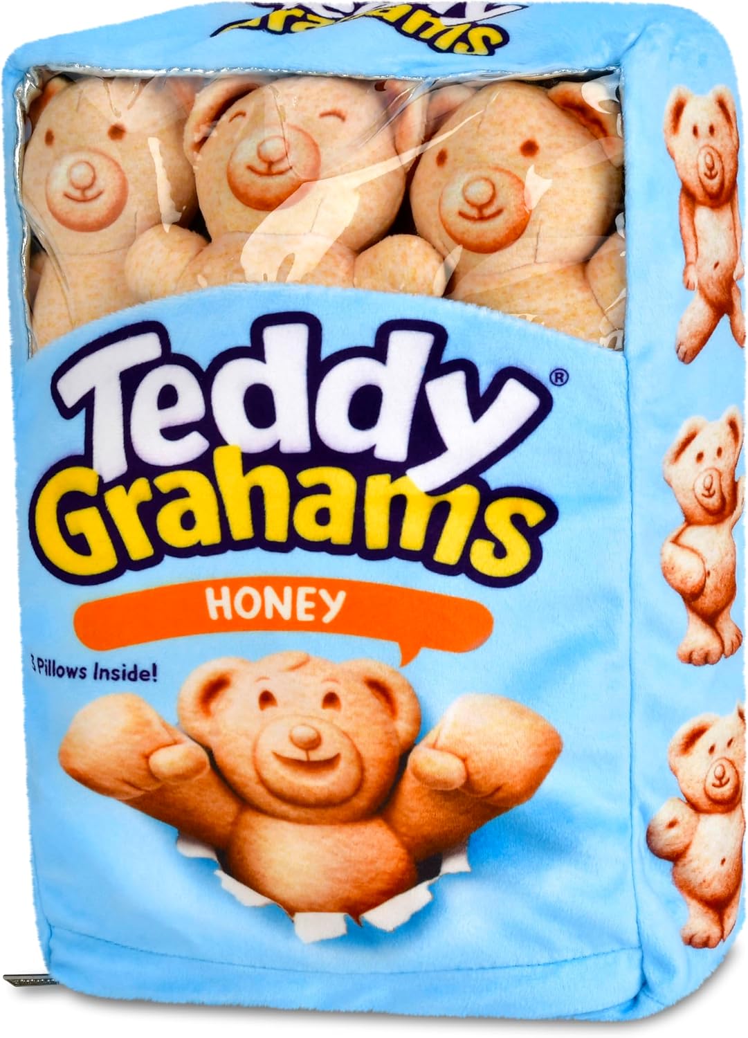 iScream Teddy Grahams Honey Packaging Plush - Little Miss Muffin Children & Home
