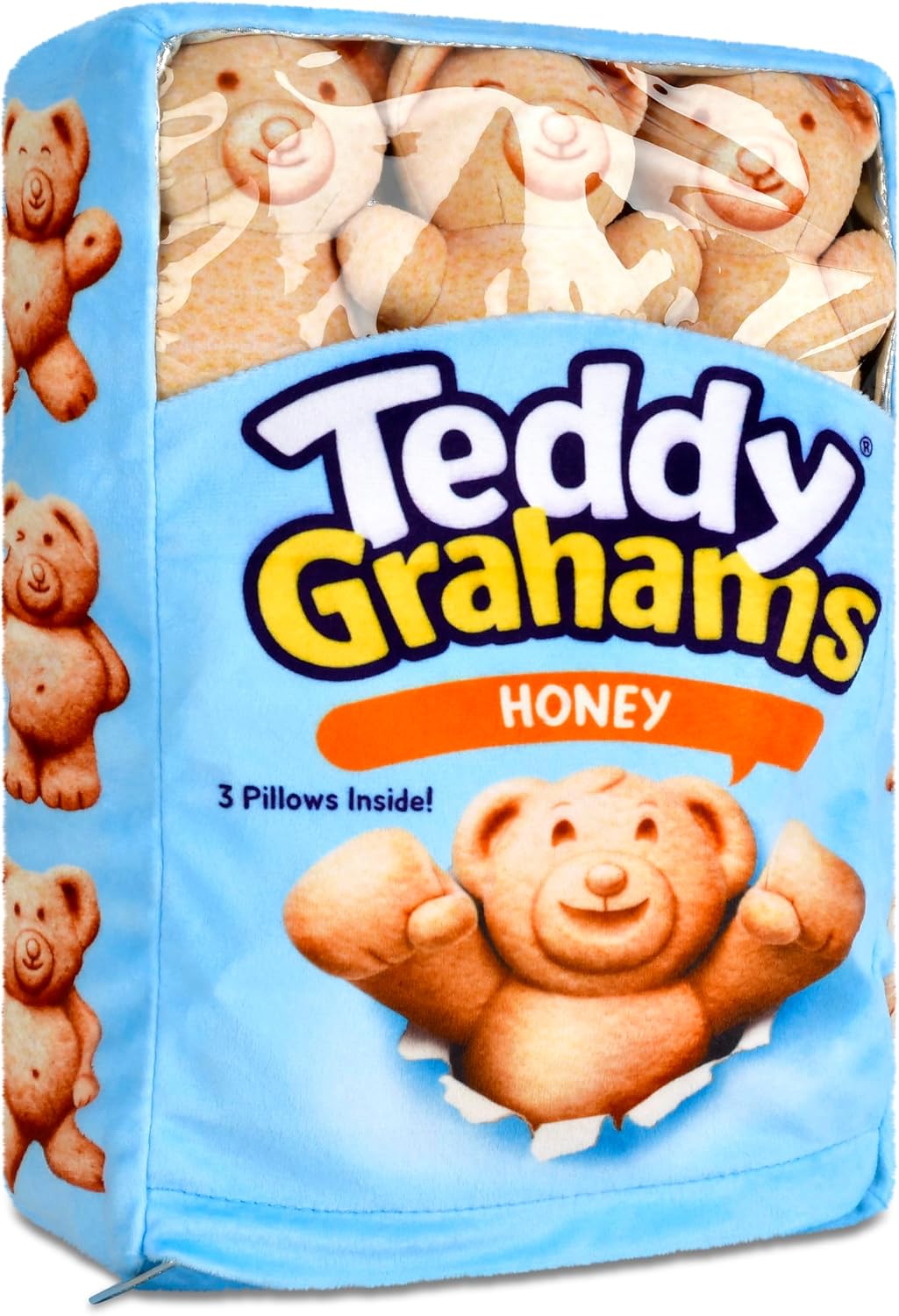 iScream Teddy Grahams Honey Packaging Plush - Little Miss Muffin Children & Home