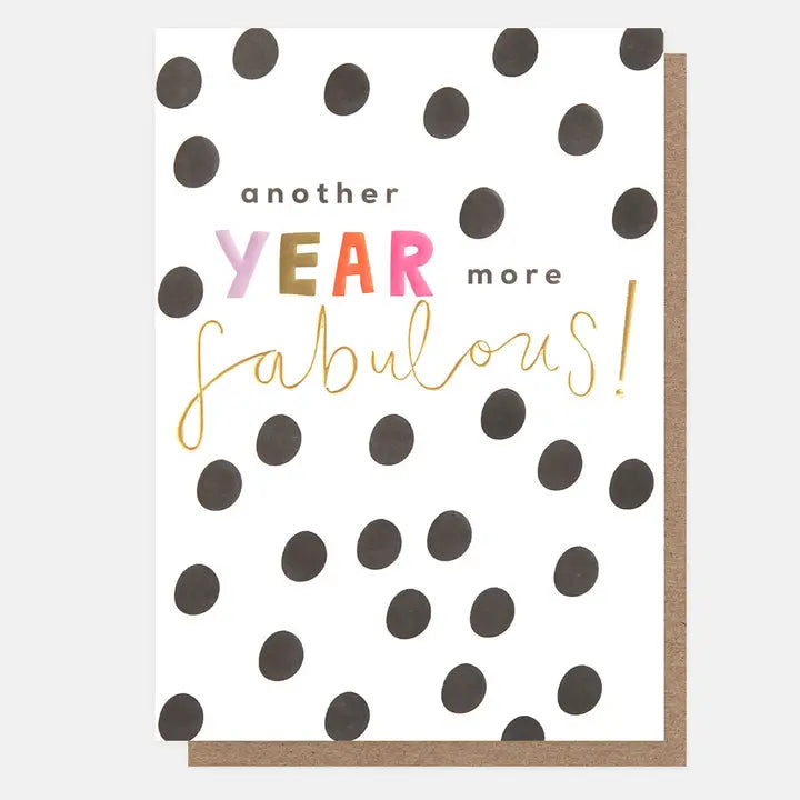 Birthday Fabulous Greeting Card Caroline Gardner