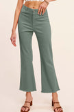 La Miel La Miel Soft Washed All Season Stretchy Pants in Dusty Mint - Little Miss Muffin Children & Home