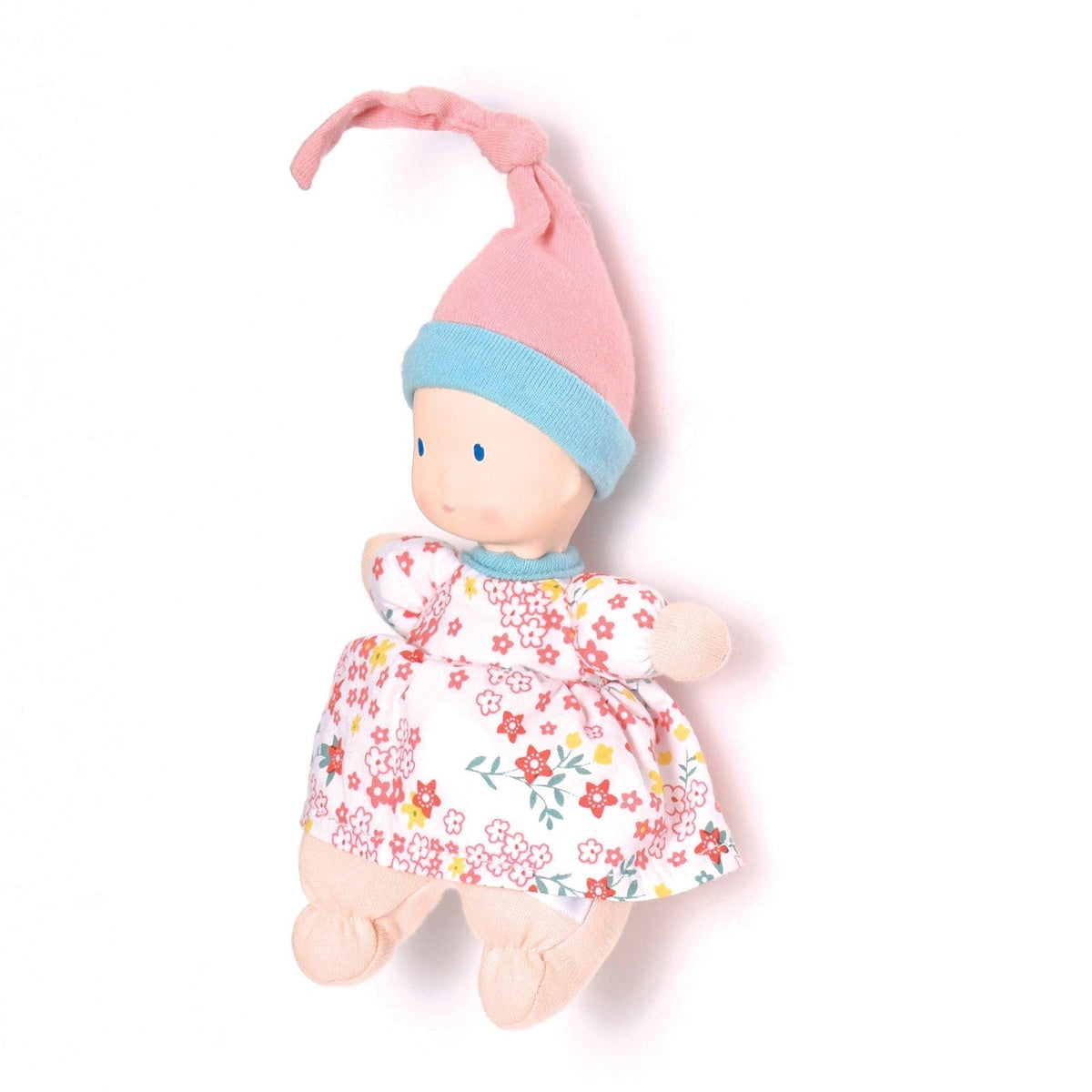 Tikiri Toys Tikiri Toys Precious Doll with Natural Rubber Head in Floral Dress - Little Miss Muffin Children & Home
