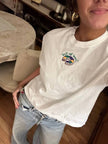 Whereable Art Mardi Gras Treat Yo’ Self King Cake Boxy T-Shirt - Little Miss Muffin Children & Home