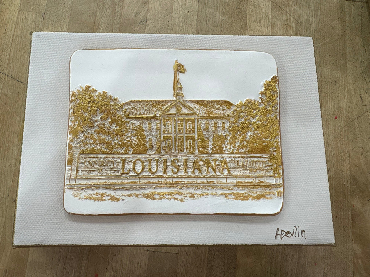 Lisa Devlin Designs Lisa Devlin Designs University of Louisiana at Lafayette Campus Artwork - Little Miss Muffin Children & Home