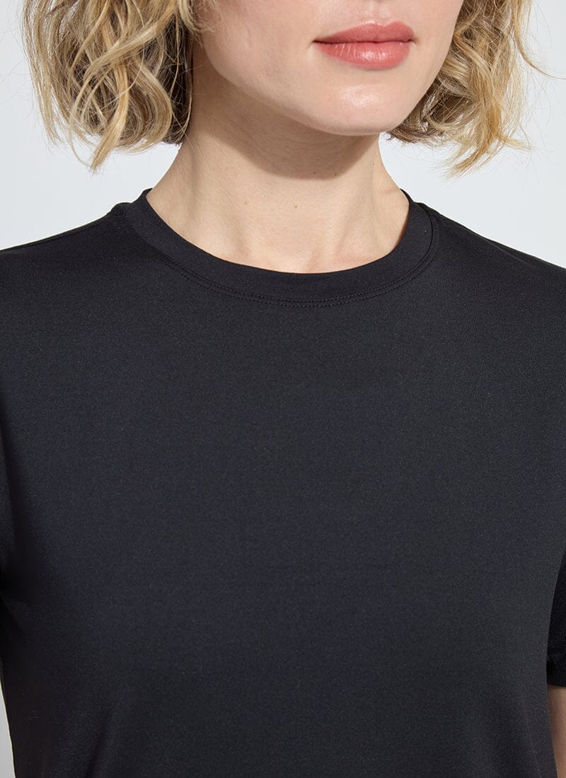 Lysse Lysse Perfect Box-Cut Short-Sleeve Tee in Black - Little Miss Muffin Children & Home