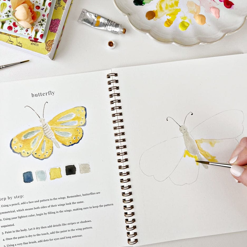 Emily Lex Studio Emily Lex Studio Animals Watercolor Workbook - Little Miss Muffin Children & Home